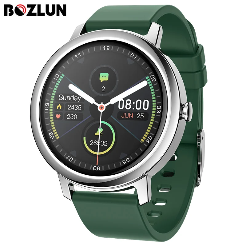 Смарт-часы BOZLUN 2020 с Bluetooth звонки умные часы для мужчин и женщин водонепроницаемый