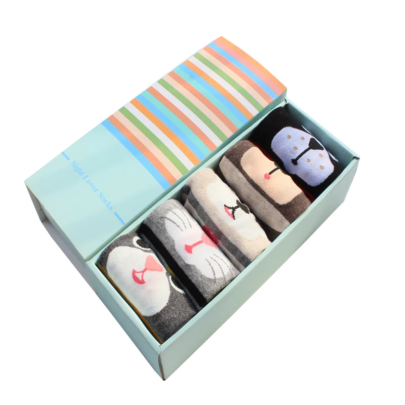 New Women Cartoon Socks Gift Box 5 Pairs/Box Colorful Shiba Inu Beagle Pug Cotton Sock Woman Ladies Harajuku Dress Socks Female
New Women Cartoon Socks Gift Box 5 Pairs/Box Colorful Shiba Inu Beagle Pug Cotton Sock Woman Ladies Harajuku Dress Socks Female