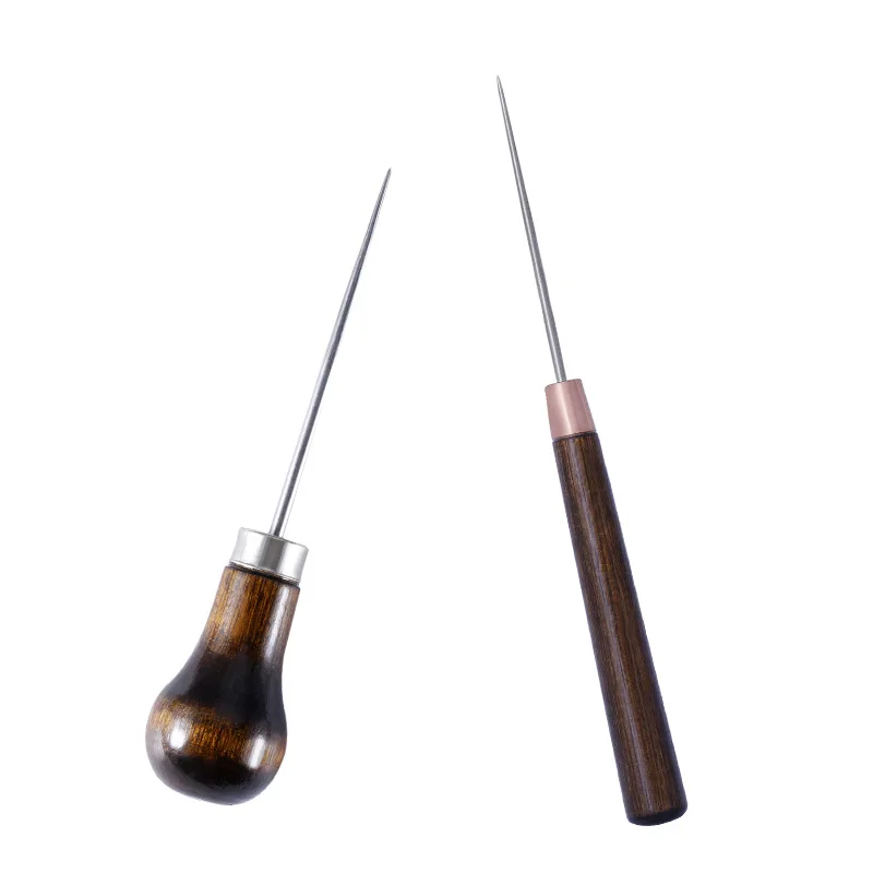 KAOBUY 2PCS Wood Handle Awl Leather Straight Awls Hole Puncher Drills Leather Punching Tools For Leather Hand Stitching
KAOBUY 2PCS Wood Handle Awl Leather Straight Awls Hole Puncher Drills Leather Punching Tools For Leather Hand Stitching