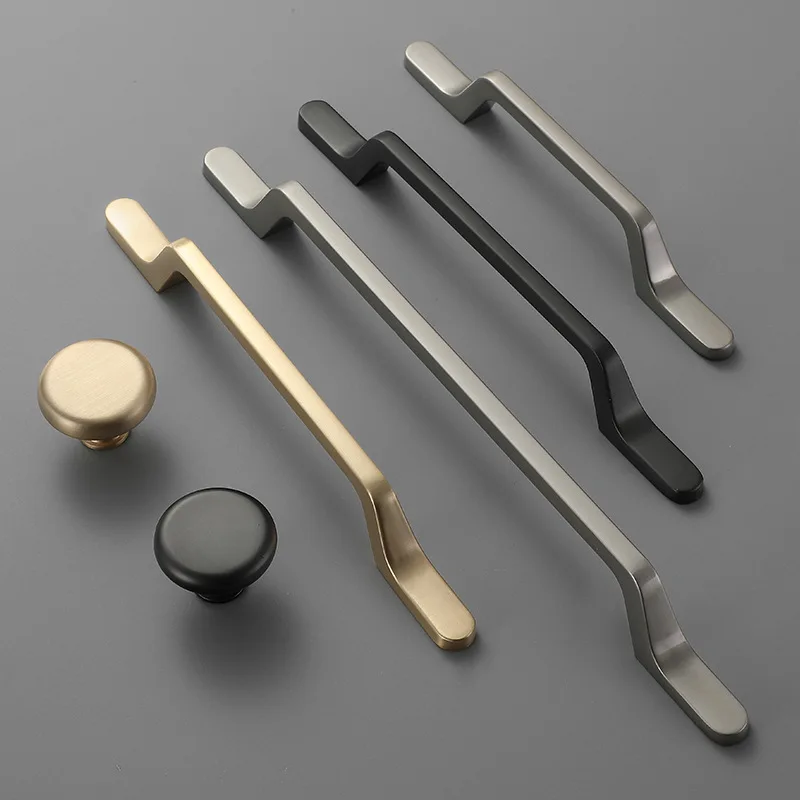 Door Knob Modern Minimalist Cabinet Door Drawer Cabinet Wardrobe Zinc Alloy Single-hole Gold Solid Long Hand Cabinet Knob
Door Knob Modern Minimalist Cabinet Door Drawer Cabinet Wardrobe Zinc Alloy Single-hole Gold Solid Long Hand Cabinet Knob