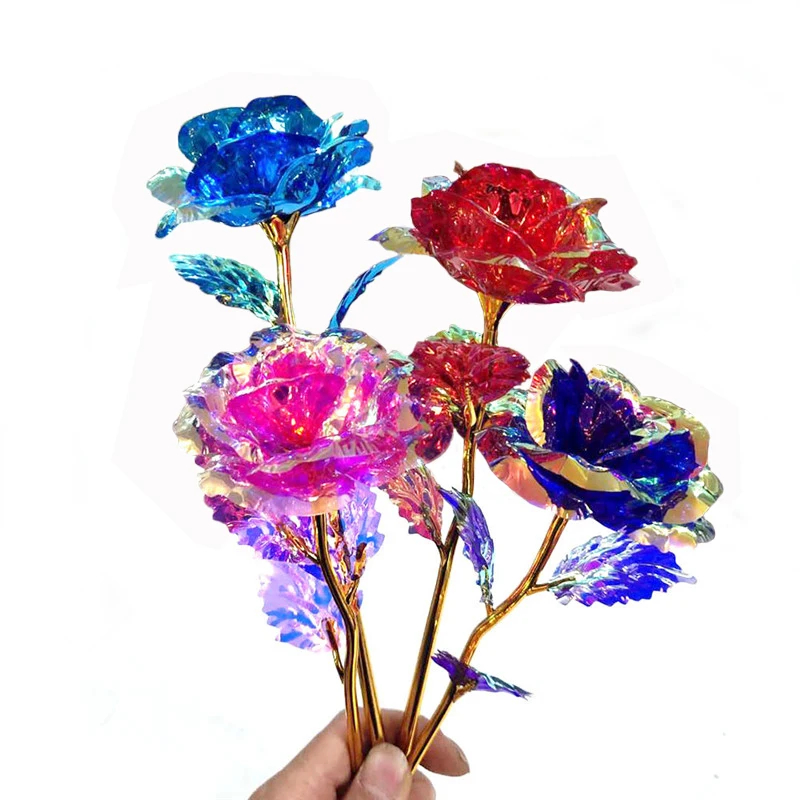 24k Gold Foil Fake Rose Flower Artificial Flowers Valentine's Day Gift Lasts Forever Love Wedding Decor Flores Artificiales
24k Gold Foil Fake Rose Flower Artificial Flowers Valentine's Day Gift Lasts Forever Love Wedding Decor Flores Artificiales
