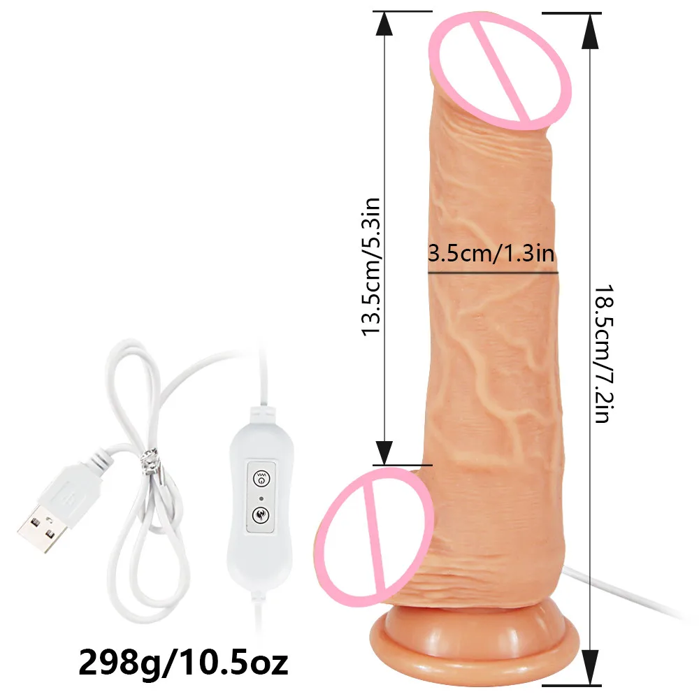 Фаллоимитатор С Вращающейся Головкой