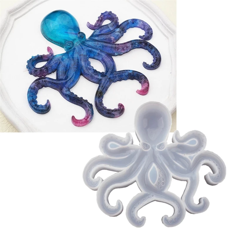 Mirror Ocean Octopus Epoxy Resin Mold Ornaments Silicone Mould DIY Crafts Home Decorations Casting Tool
Mirror Ocean Octopus Epoxy Resin Mold Ornaments Silicone Mould DIY Crafts Home Decorations Casting Tool