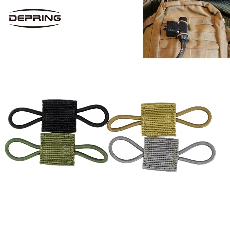 MOLLE Elastic MOLLE Ribbon Buckle Tactical Binding Retainer for PTT Antenna Stick
MOLLE Elastic MOLLE Ribbon Buckle Tactical Binding Retainer for PTT Antenna Stick