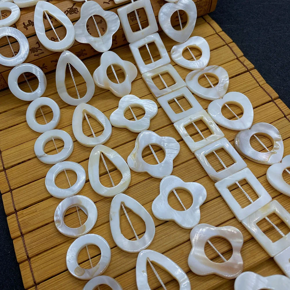 Natural Freshwater Shell White Hollow Beads of Various Shapes Can Be Made Into Exquisite Jewelry Earrings Accessories Wholesale
Natural Freshwater Shell White Hollow Beads of Various Shapes Can Be Made Into Exquisite Jewelry Earrings Accessories Wholesale
