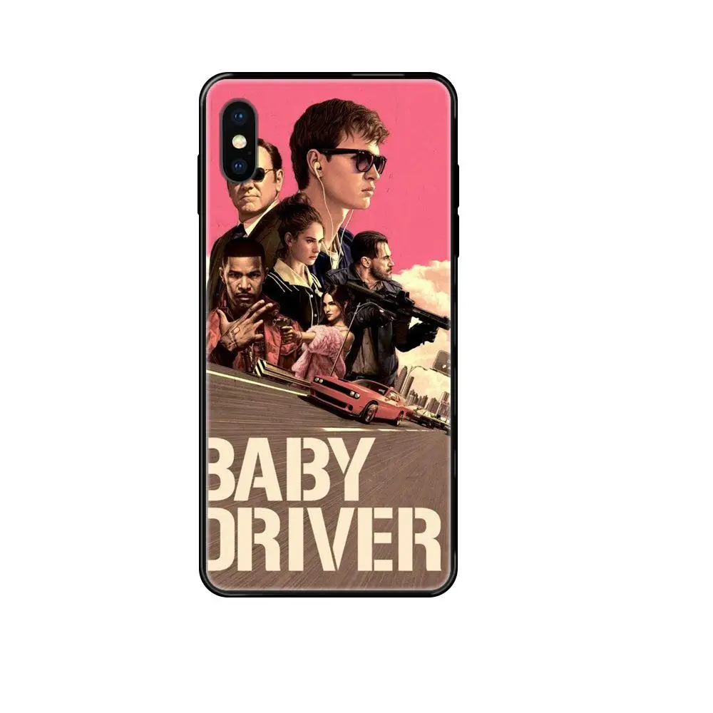 Для Xiaomi Redmi Note 4 5 5A 6 7 8T 9 9S Pro Max мягкие горячие продажи Funda Baby Driver Ansel Elgort | Мобильные