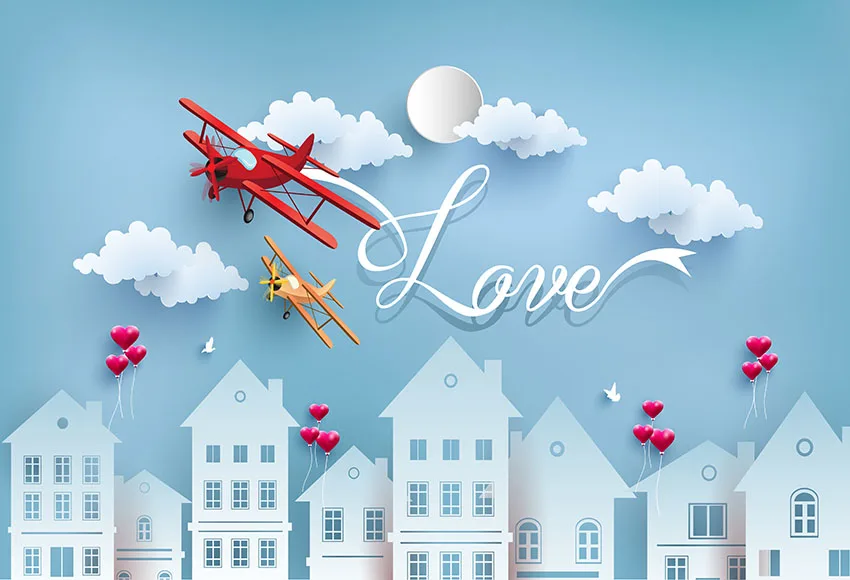 Aircraft buildings blue sky Photography Backdrops Baby Shower Birthday Party Background Balloon Photo Studio Props 
Aircraft buildings blue sky Photography Backdrops Baby Shower Birthday Party Background Balloon Photo Studio Props