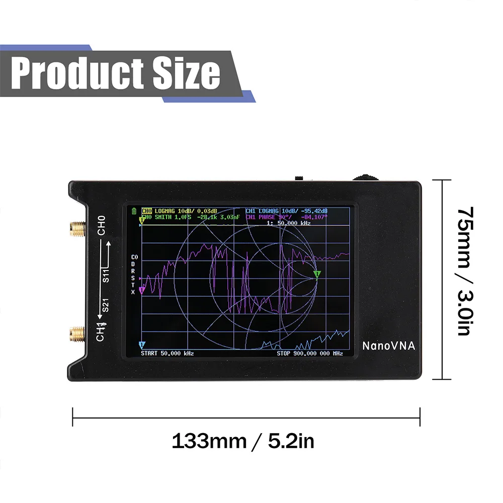4 inch Touch Screen 1.5GHz Vector Large Screen Network Analyzer Antenna Short Wave Vector Network Analyzer
4 inch Touch Screen 1.5GHz Vector Large Screen Network Analyzer Antenna Short Wave Vector Network Analyzer