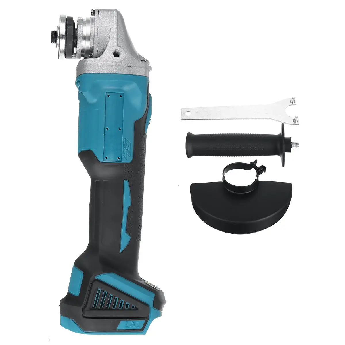 800W 125mm Brushless Cordless Impact Angle Grinder Electric DIY Power Tool Cutting Machine Polisher for 18V Makita Battery
800W 125mm Brushless Cordless Impact Angle Grinder Electric DIY Power Tool Cutting Machine Polisher for 18V Makita Battery