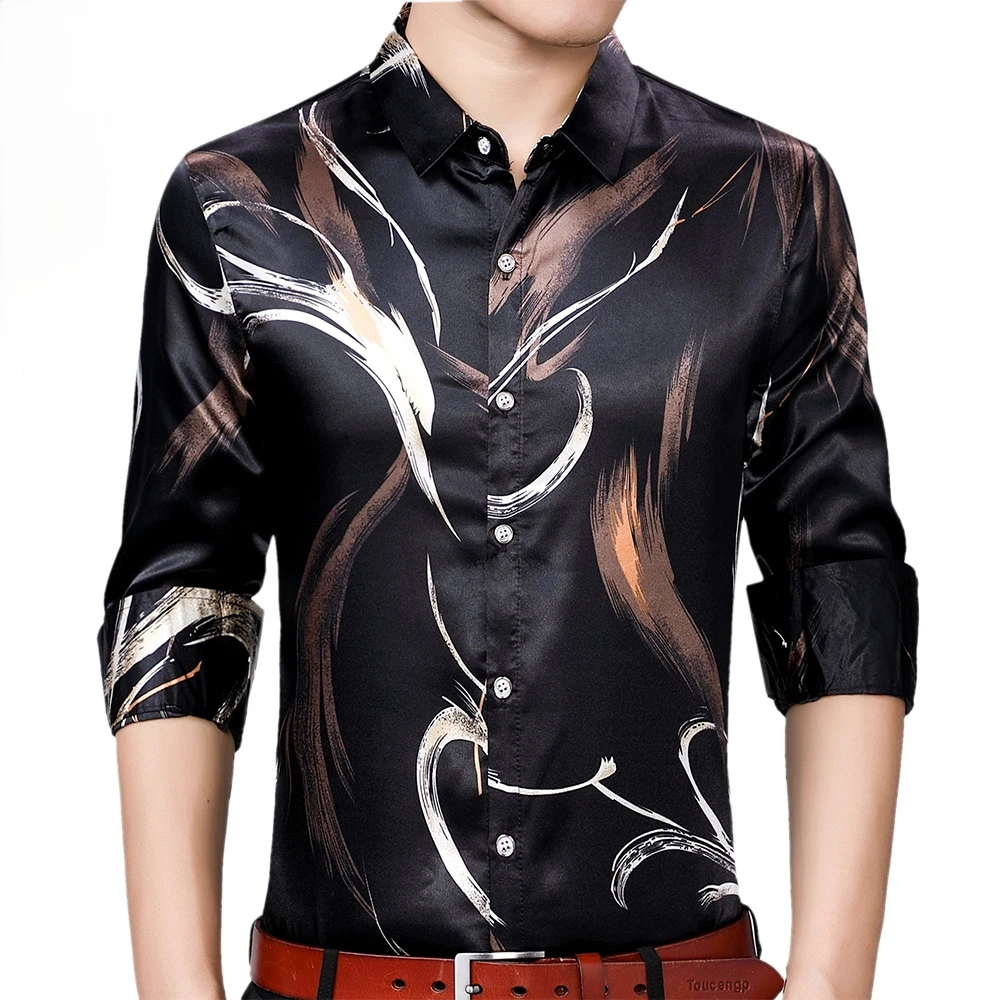 2021 Brand New Long Sleeve Men Social Shirt Streetwear Casual Artistic Shirts Dress Mens Slim Regular Fit Clothes Fashions
2021 Brand New Long Sleeve Men Social Shirt Streetwear Casual Artistic Shirts Dress Mens Slim Regular Fit Clothes Fashions