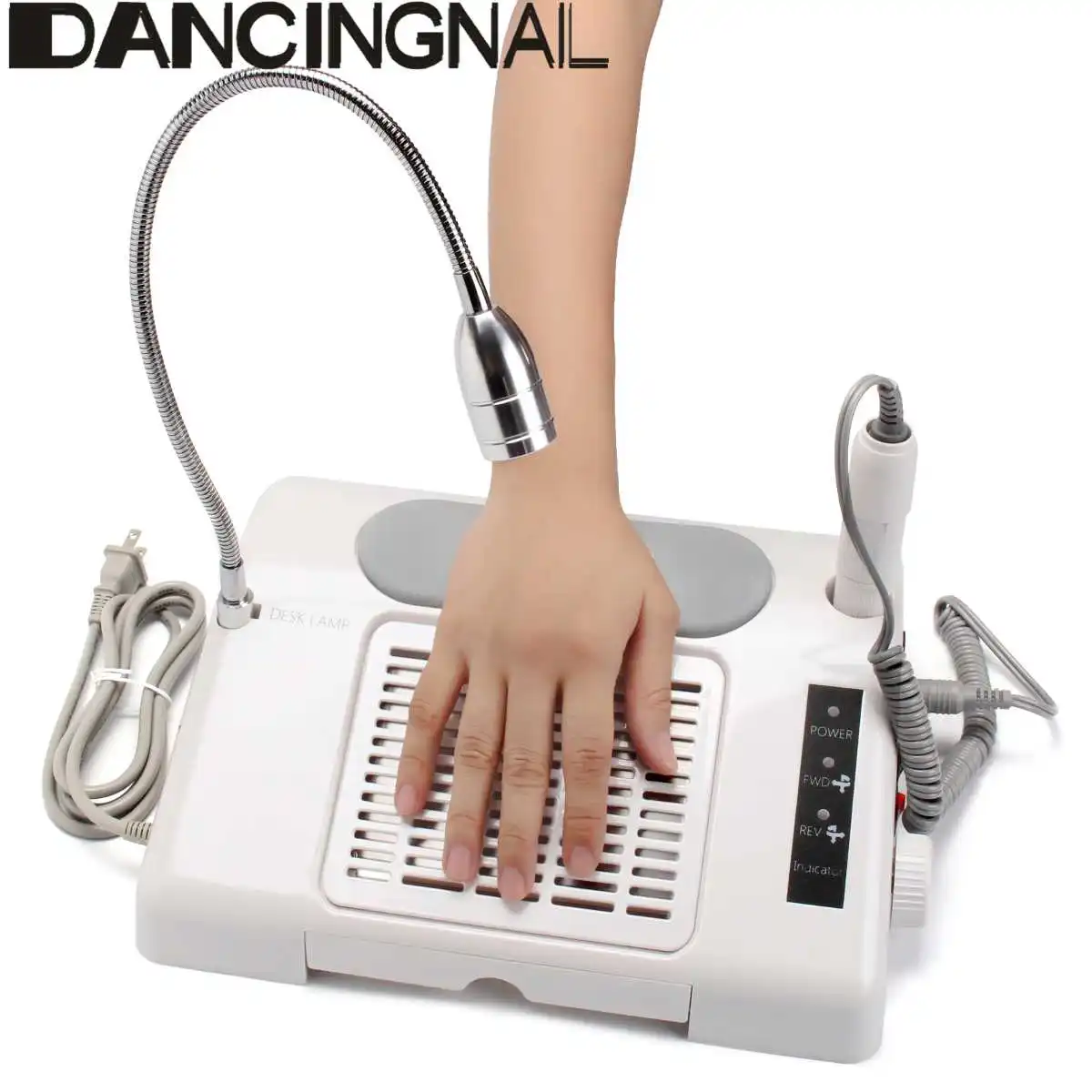 Pro 3 in 1 Multifunctional Nail Art Drill Suction Dust Collector Machine Salon Nail Art Equipment Tool with Desk Lamp 220V/110V
Pro 3 in 1 Multifunctional Nail Art Drill Suction Dust Collector Machine Salon Nail Art Equipment Tool with Desk Lamp 220V/110V