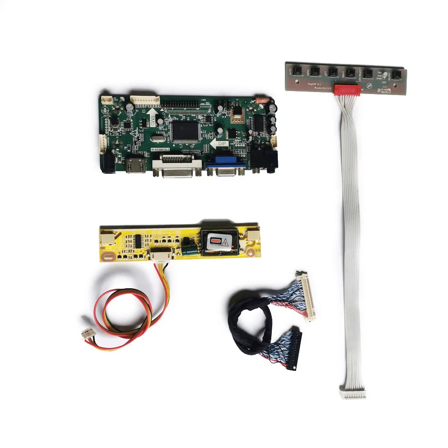 Матрица с разъемом 30 Pin к VGA, HDMI, DVI подходит LTM190BT03/LTN170X3/TM190MCS01 М. NT68676 контроля pН доска DIY kit LVDS 2 с холодным катодом (CCFL) 1440*900
Матрица с разъемом 30 Pin к VGA, HDMI, DVI подходит LTM190BT03/LTN170X3/TM190MCS01 М. NT68676 контроля pН доска DIY kit LVDS 2 с холодным катодом (CCFL) 1440*900