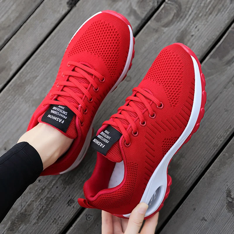 Women Sport Shoes Air Cushion Lace Up Woman Sneakers Breathable Network Women's Sport Shoes Low Top Non-slip Ladies Sneakers238G
Women Sport Shoes Air Cushion Lace Up Woman Sneakers Breathable Network Women's Sport Shoes Low Top Non-slip Ladies Sneakers238G