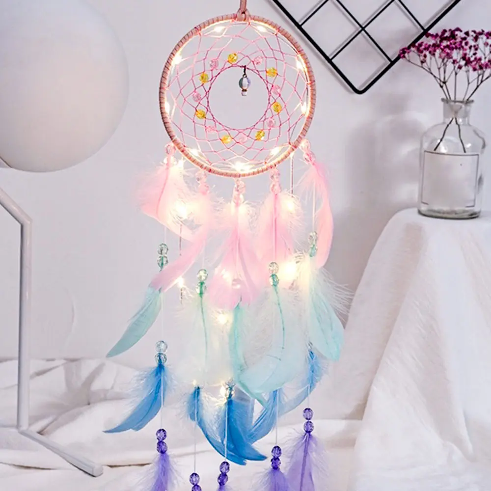 Turquoise Dream Catcher LED Kawaii Room Decor Christmas Decoration Home Decor Wall Hanging for Girls Kids Baby Bedroom Gift 
Turquoise Dream Catcher LED Kawaii Room Decor Christmas Decoration Home Decor Wall Hanging for Girls Kids Baby Bedroom Gift