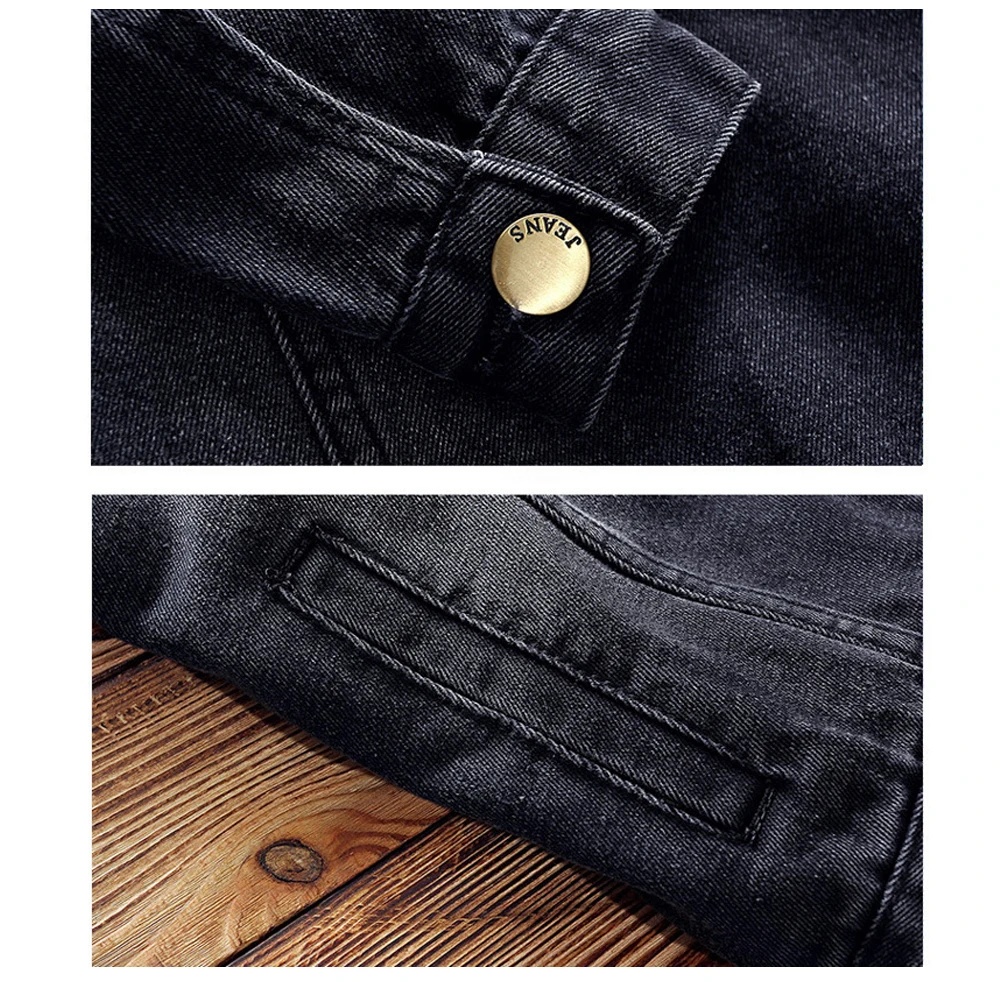 Spring and autumn men's denim jacket fashion bomber jacket men's denim jacket men's denim jacket clothing 
Spring and autumn men's denim jacket fashion bomber jacket men's denim jacket men's denim jacket clothing