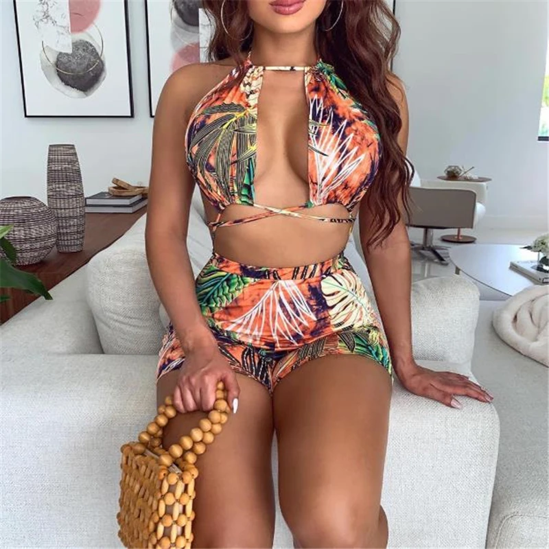 Женский слитный купальник-боксеры с высокой талией, купальный костюм с принтом в европейском и американском стиле, 2021
Женский слитный купальник-боксеры с высокой талией, купальный костюм с принтом в европейском и американском стиле, 2021