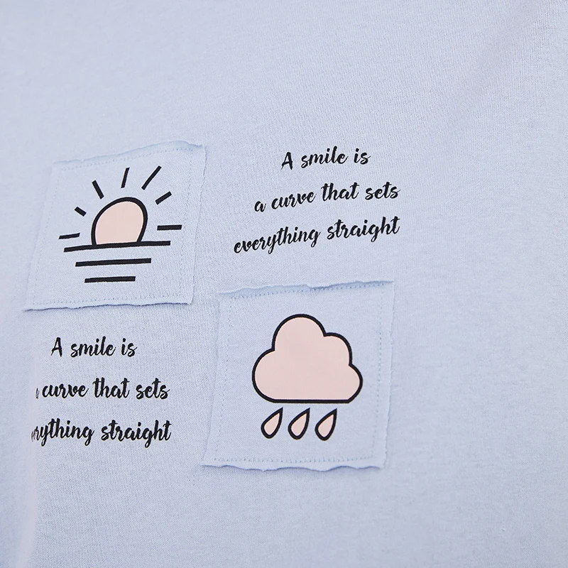 ARTKA 2020 Summer New Fashion Letter Print Casual Women T-shirt Loose Fake Two Pieces O-Neck Short Sleeve T-shirt TA25407X
ARTKA 2020 Summer New Fashion Letter Print Casual Women T-shirt Loose Fake Two Pieces O-Neck Short Sleeve T-shirt TA25407X