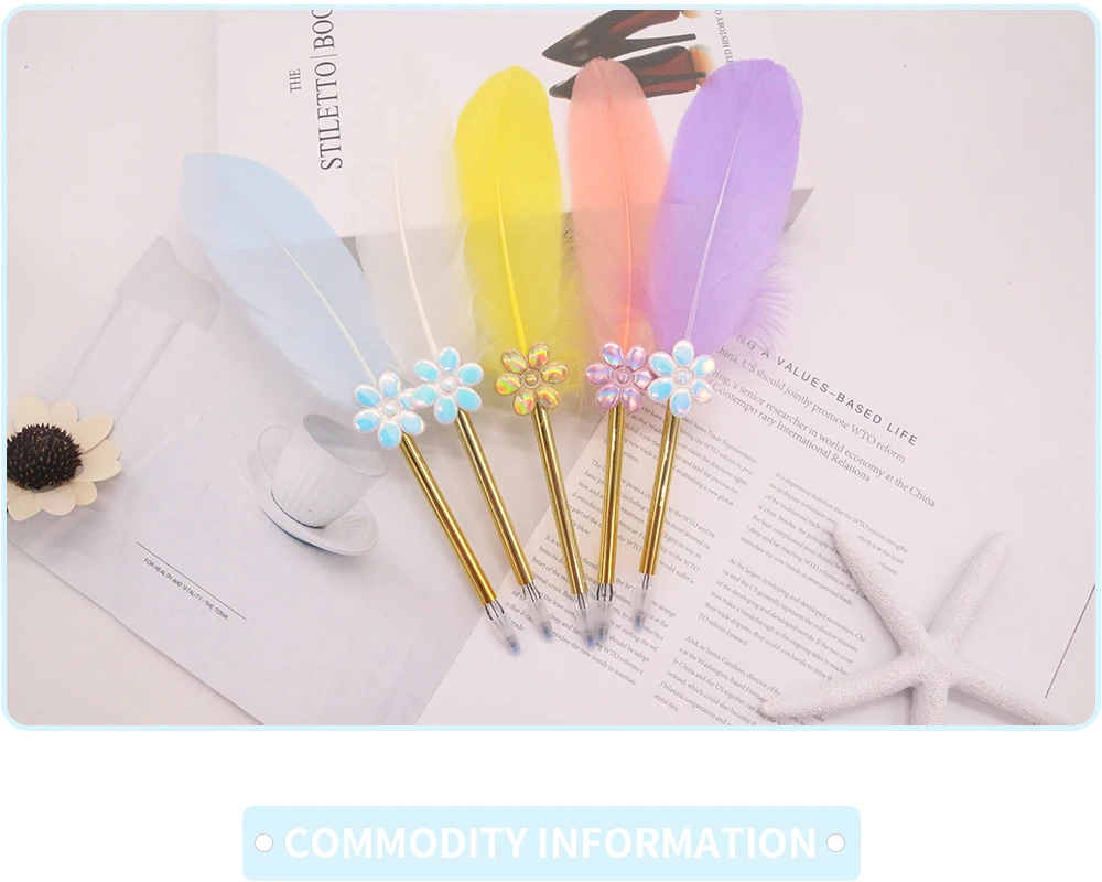 Hot Multi-Color Brush Feather Gel Pen Teacher's Day Gift Metal Simple Quality Student Stationery Holiday Gift
Hot Multi-Color Brush Feather Gel Pen Teacher's Day Gift Metal Simple Quality Student Stationery Holiday Gift