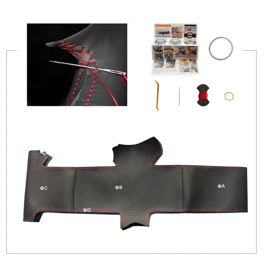 MEWANT Black Artificial Leather Wrap Car Steering Wheel Cover for Volkswagen VW Jetta 5 2006 2007 2008 2009-2010 Old Jetta
MEWANT Black Artificial Leather Wrap Car Steering Wheel Cover for Volkswagen VW Jetta 5 2006 2007 2008 2009-2010 Old Jetta