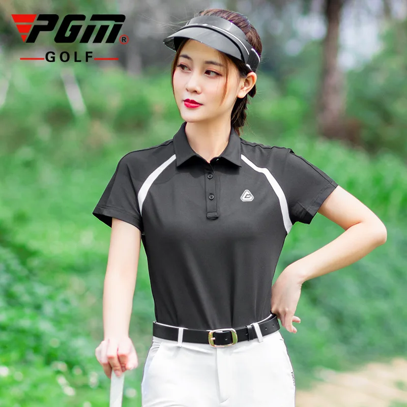 2020 PGM Summer New Comfortable Breathable Women Black short sleeve Golf T-shirt ladies Quick Dry sports clothes tops
2020 PGM Summer New Comfortable Breathable Women Black short sleeve Golf T-shirt ladies Quick Dry sports clothes tops