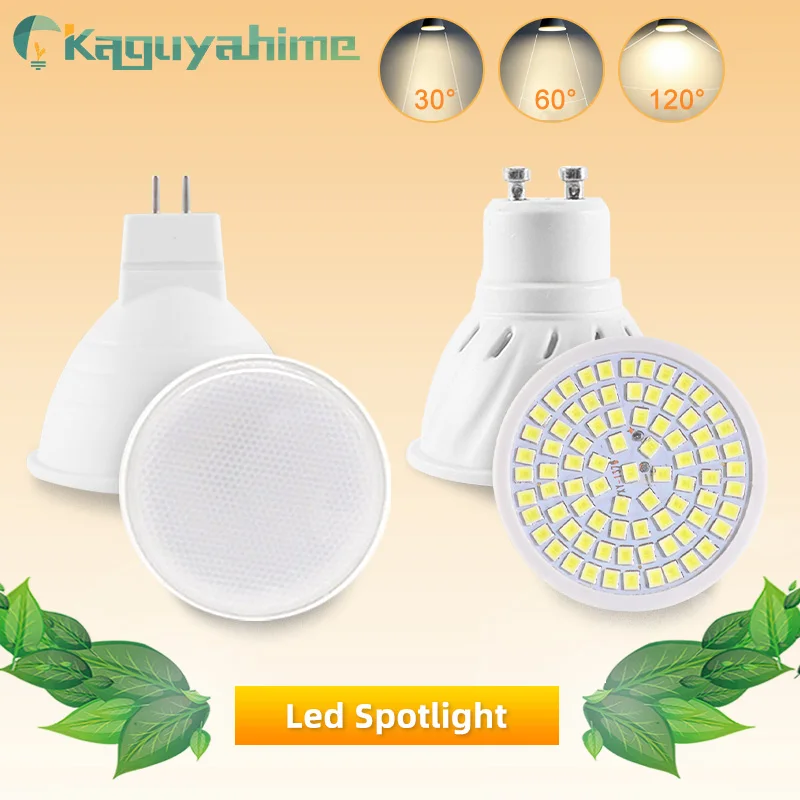 Kaguyahime Светодиодный точечный светильник лампа MR16 E27 GU10 GU5.3 MR11 6W 7W 8W 220V 240V LED пятно