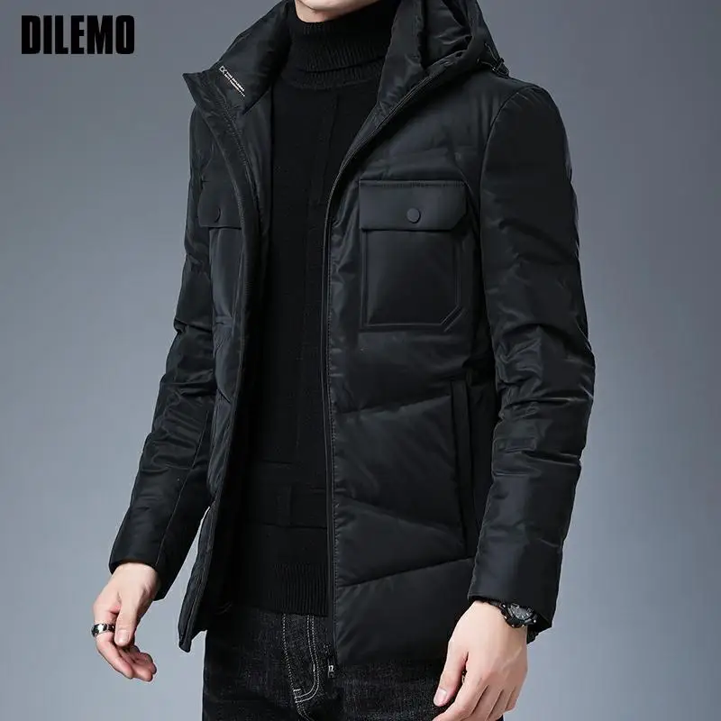 Top Grade Winter Brand Casual Fashion Thick Warm Down Jacket Men Brand Windbreaker Jacket With Hooded Coats Mens Clothes 2021
Top Grade Winter Brand Casual Fashion Thick Warm Down Jacket Men Brand Windbreaker Jacket With Hooded Coats Mens Clothes 2021