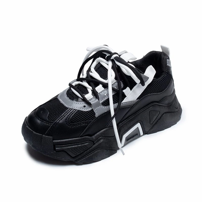 Women Platform Chunky Sneakers Designers Fashion Lace Up Casual Shoes Woman Tennis Basket Female Autumn Vulcanized Shoes 2021
Women Platform Chunky Sneakers Designers Fashion Lace Up Casual Shoes Woman Tennis Basket Female Autumn Vulcanized Shoes 2021