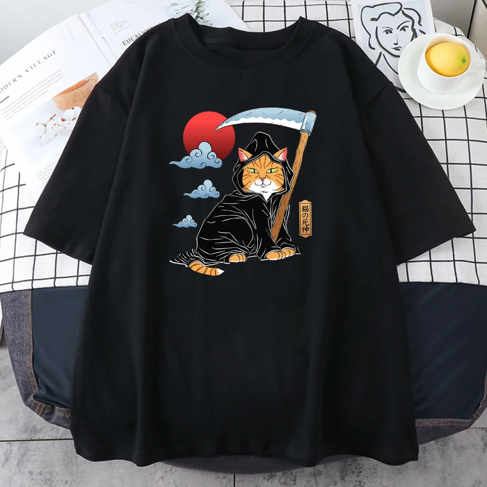 Fashion Anime Ukiyoe Cat Print T Shirt Women Summer Oversized Clothes Short Sleeve Casual Tshirts Female O Neck Harajuku Tshirt
Fashion Anime Ukiyoe Cat Print T Shirt Women Summer Oversized Clothes Short Sleeve Casual Tshirts Female O Neck Harajuku Tshirt