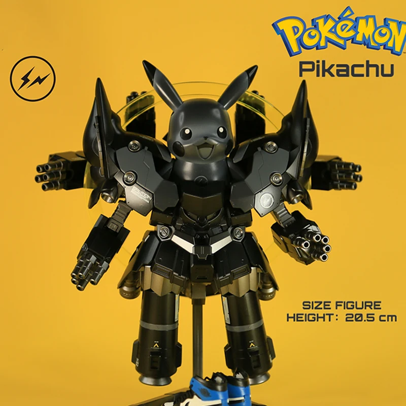 New Bandai Kawaii Pokemon Anime Pikachu Mobile Suit Gundam Assembly Gunpla Robot Model Decoration Collect Children Xmas Gift Toy
New Bandai Kawaii Pokemon Anime Pikachu Mobile Suit Gundam Assembly Gunpla Robot Model Decoration Collect Children Xmas Gift Toy