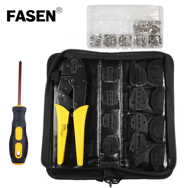 HS-03BC 8JAW 270PCS Crimping pliers for plug/tube/insulation/no insulation/crimping cap/coaxial cable terminals multitool plier
HS-03BC 8JAW 270PCS Crimping pliers for plug/tube/insulation/no insulation/crimping cap/coaxial cable terminals multitool plier
