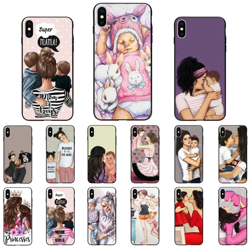 Baby Mom Girl Queen Phone Case for iphone 13 12 11 Pro Max Case For iPhone XS MAX X XR SE2 8 7 Plus
Baby Mom Girl Queen Phone Case for iphone 13 12 11 Pro Max Case For iPhone XS MAX X XR SE2 8 7 Plus