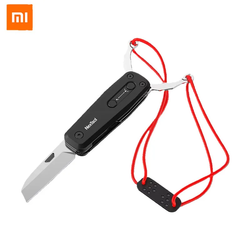 Xiaomi Nextool Outdoor Multifunctional Slingshot Black Combination of Knife and Bow Selected Good Materials EDC Tool
Xiaomi Nextool Outdoor Multifunctional Slingshot Black Combination of Knife and Bow Selected Good Materials EDC Tool