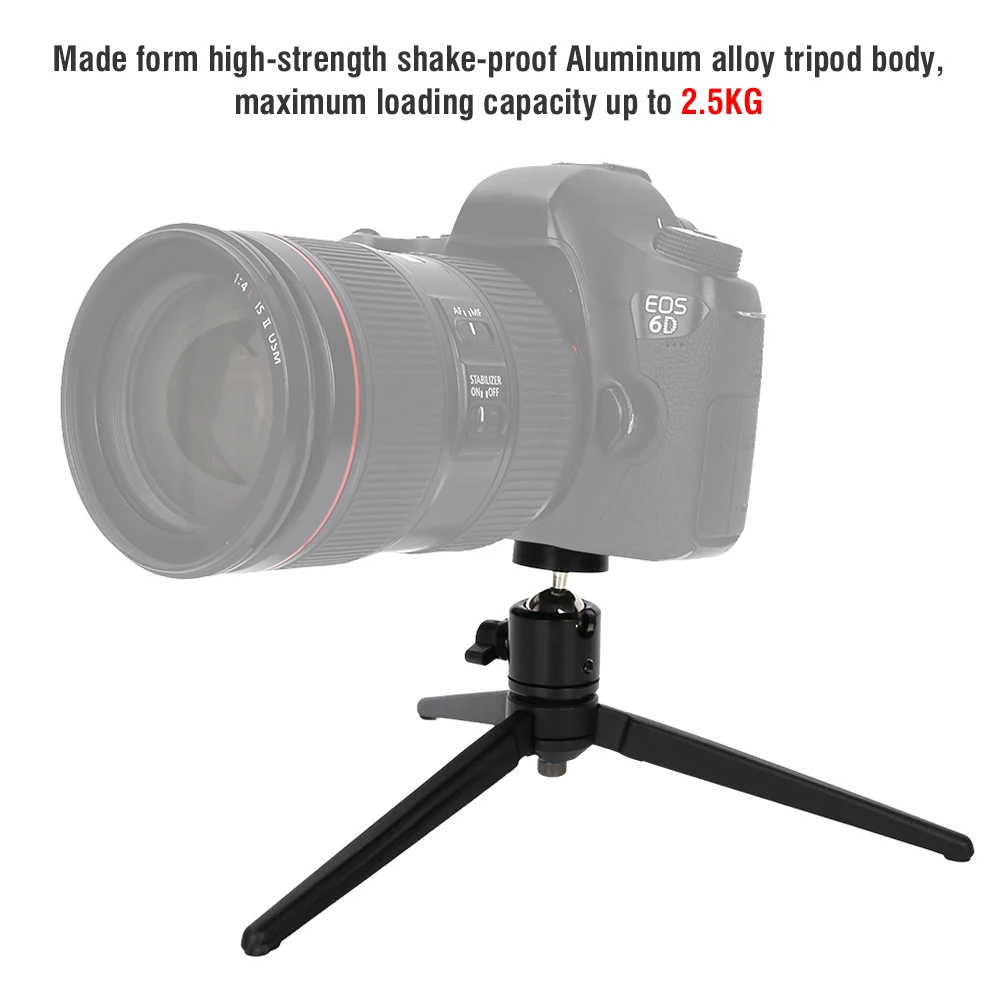 Mini Tabletop Tripod Portable Desktop Travel Tripod Legs Stand with Swivel Ball HeadTripod
Mini Tabletop Tripod Portable Desktop Travel Tripod Legs Stand with Swivel Ball HeadTripod