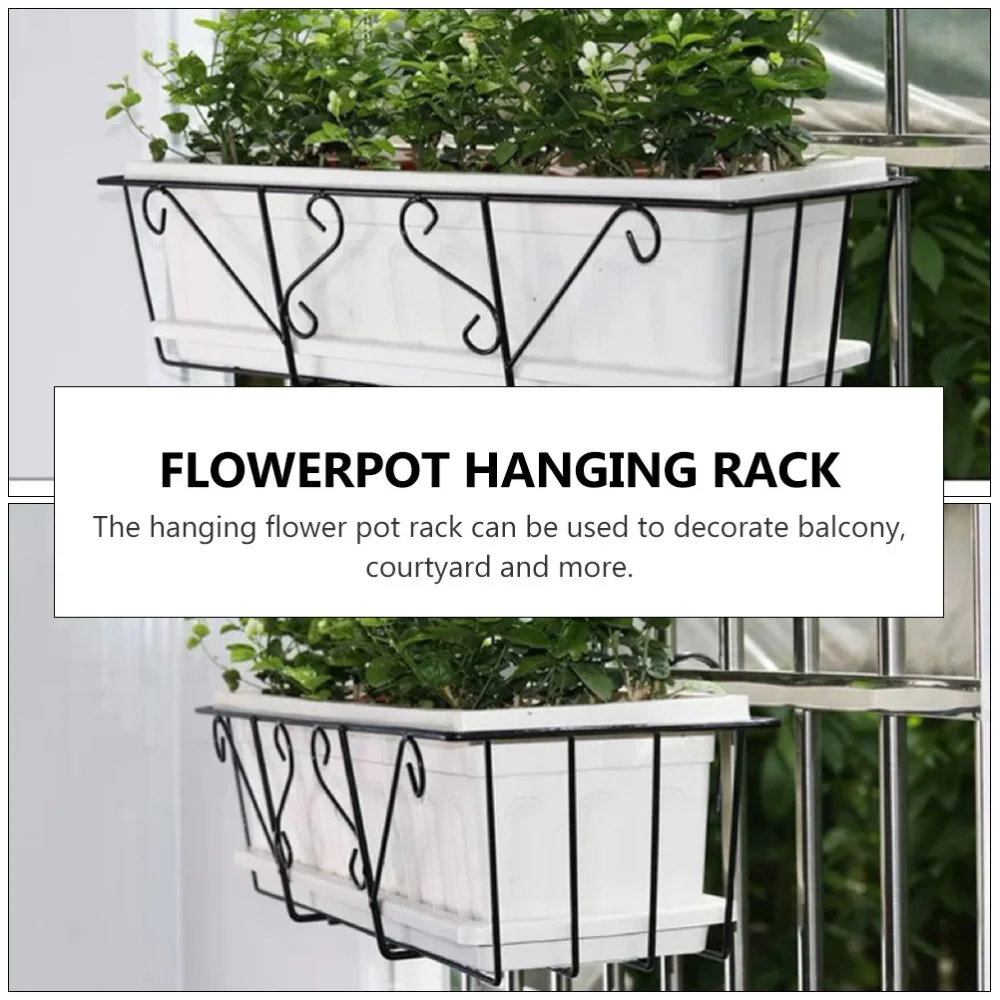2Pcs Plants Pot Hanging Holder Hanging Railing Flower Rack Bonsai Hanging Rack
2Pcs Plants Pot Hanging Holder Hanging Railing Flower Rack Bonsai Hanging Rack
