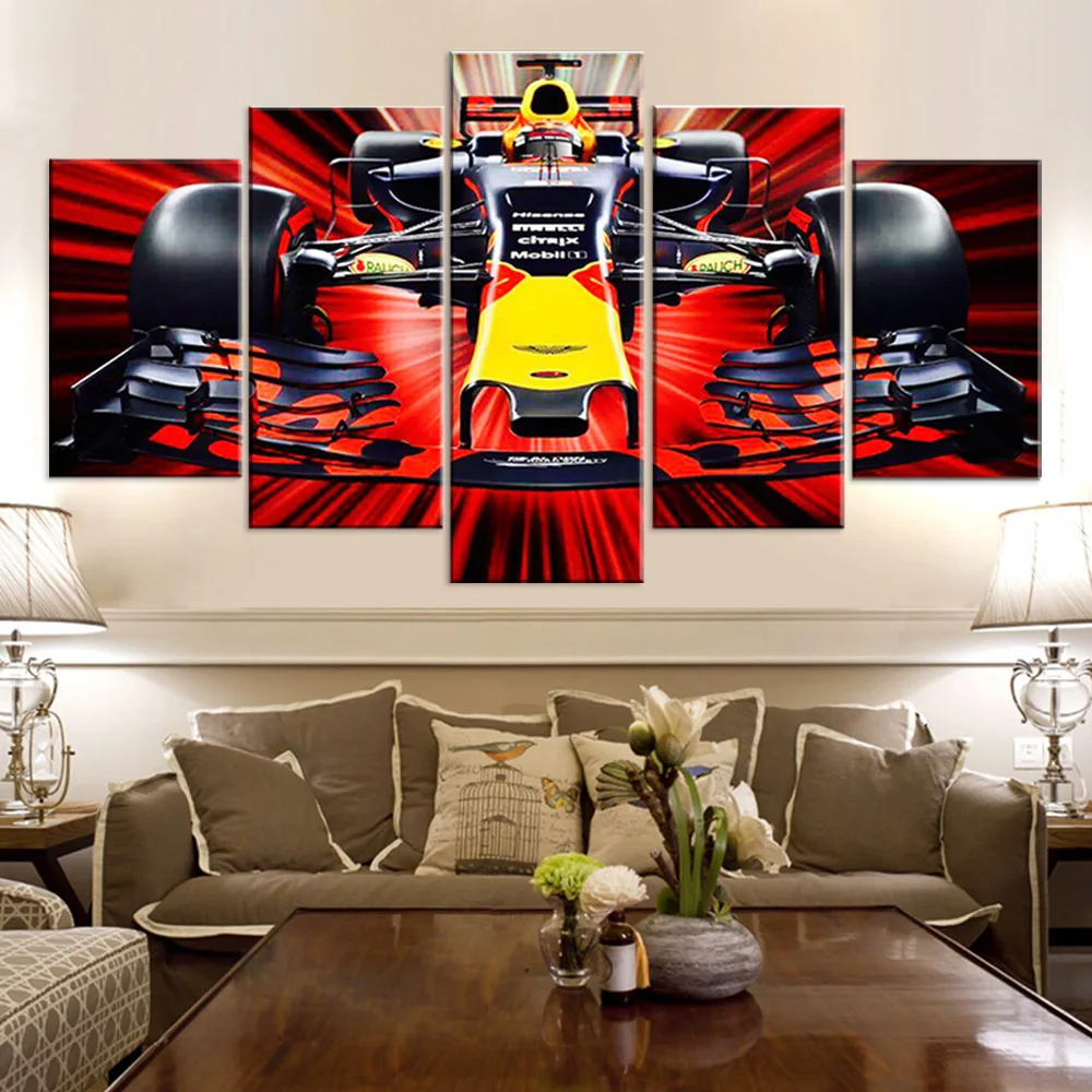 No Framed Canvas 5Pcs RS18 F1 Formula One Racing Car Wall Art Posters Picture Paintings Home Decor for Living Room Decoration 
No Framed Canvas 5Pcs RS18 F1 Formula One Racing Car Wall Art Posters Picture Paintings Home Decor for Living Room Decoration
