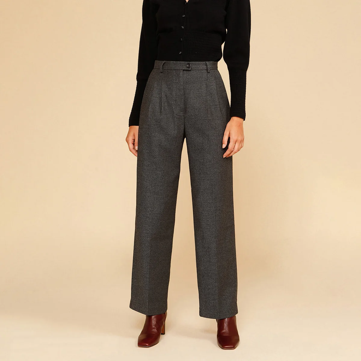 Vintage Solid Women Pants 2022 Autumn Wool Blend Suit High Waist Wide-Leg Trousers Elegant Casual Female Spring Pants
Vintage Solid Women Pants 2022 Autumn Wool Blend Suit High Waist Wide-Leg Trousers Elegant Casual Female Spring Pants