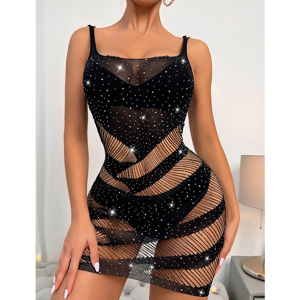 Sexy Backless Long Sleeve Bodycon Dress Women Elegant High Neck Party Evening Hollow Out Short Mini Dresses Christmas Clothes
Sexy Backless Long Sleeve Bodycon Dress Women Elegant High Neck Party Evening Hollow Out Short Mini Dresses Christmas Clothes