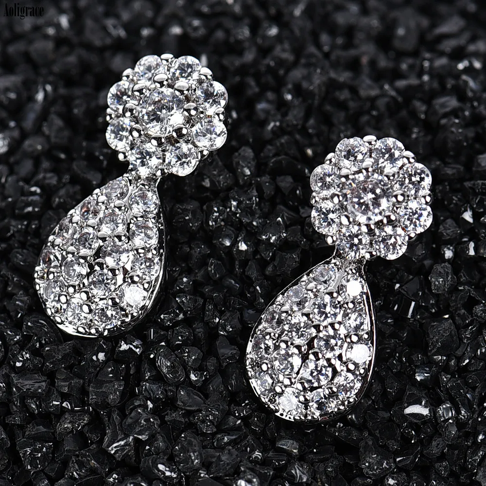 4Pcs Jewelry Sets Cubic Zirconia CZ Zircon Bridal Rhinestone Bracelet Long Pendant Crystal Silver Plated Necklace Earrings
4Pcs Jewelry Sets Cubic Zirconia CZ Zircon Bridal Rhinestone Bracelet Long Pendant Crystal Silver Plated Necklace Earrings