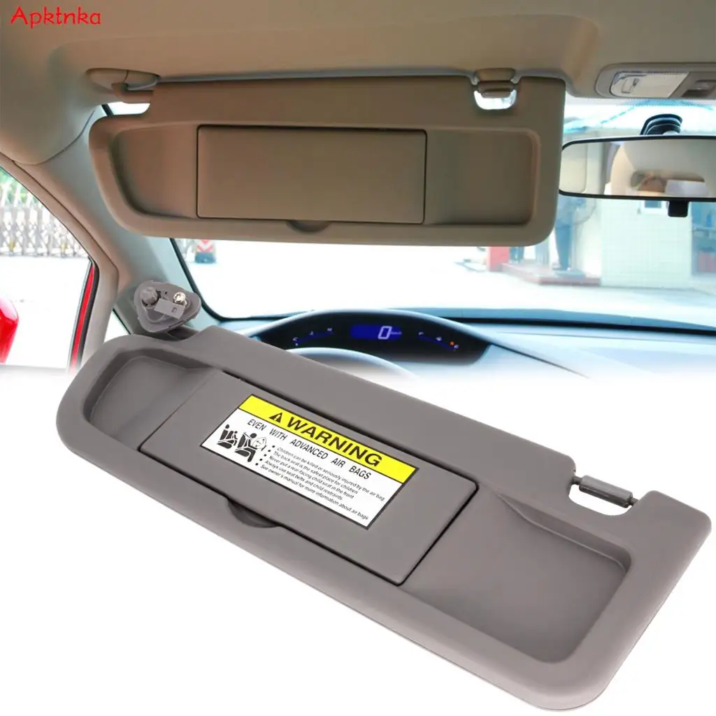 Apktnka Sun Visor Shield Antidazzle Visor Sunvisor Sunshade For Honda Civic 2006 - 2011 With Mirror w/o Vanity Light Grey Left
Apktnka Sun Visor Shield Antidazzle Visor Sunvisor Sunshade For Honda Civic 2006 - 2011 With Mirror w/o Vanity Light Grey Left