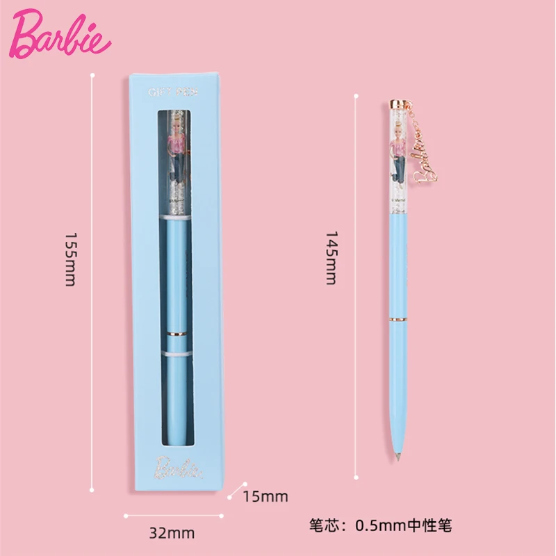 0.5mm Barbie X NEVER Gel Pens Blue Black Ink Erasable School Office Supplies Stationery for Girls Student Pen Birthday Gift
0.5mm Barbie X NEVER Gel Pens Blue Black Ink Erasable School Office Supplies Stationery for Girls Student Pen Birthday Gift