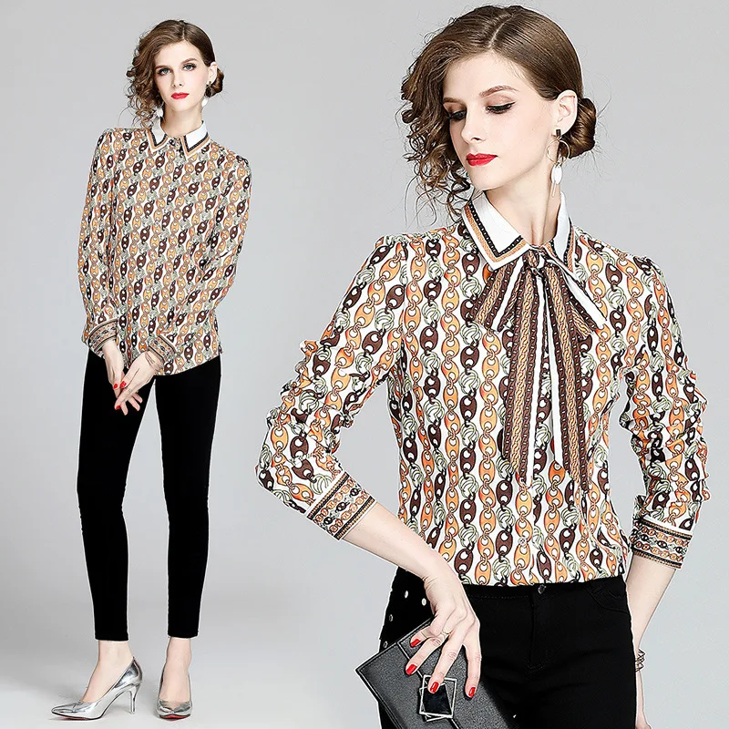 Luxury Fashion Spring Autumn Stand Collar Pleated Shirt Women Elegant Solid Long Sleeve Shirts Ladies Casual Blouses Vintage Top
Luxury Fashion Spring Autumn Stand Collar Pleated Shirt Women Elegant Solid Long Sleeve Shirts Ladies Casual Blouses Vintage Top