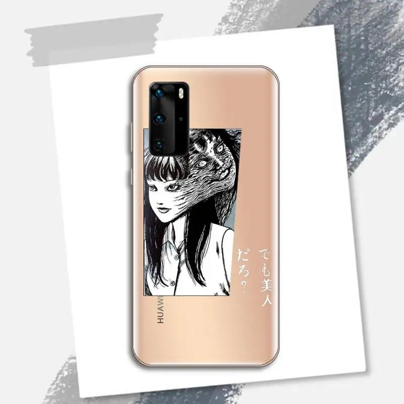 Junji Ito Tees Horror Anime Phone Case Transparent for Huawei P honor 8 10i 20 30 40 smart 2019
Junji Ito Tees Horror Anime Phone Case Transparent for Huawei P honor 8 10i 20 30 40 smart 2019