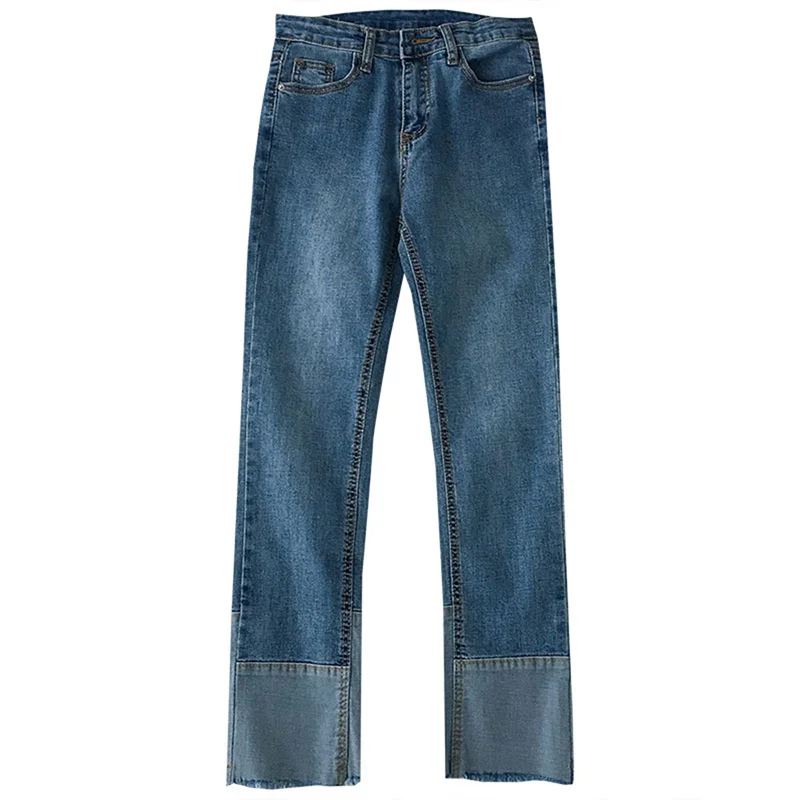 Panelled Jeans Women Patchwork Korean Style Chic Trendy Popular Leisure Ulzzang All-match Slim Hipster College Students Female
Panelled Jeans Women Patchwork Korean Style Chic Trendy Popular Leisure Ulzzang All-match Slim Hipster College Students Female