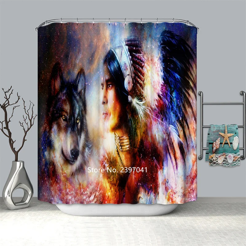 Digital Oil Painting Retro Style Oil Painting Animal Plant Shower Curtain Waterproof and Mildew Proof with Hook
Digital Oil Painting Retro Style Oil Painting Animal Plant Shower Curtain Waterproof and Mildew Proof with Hook