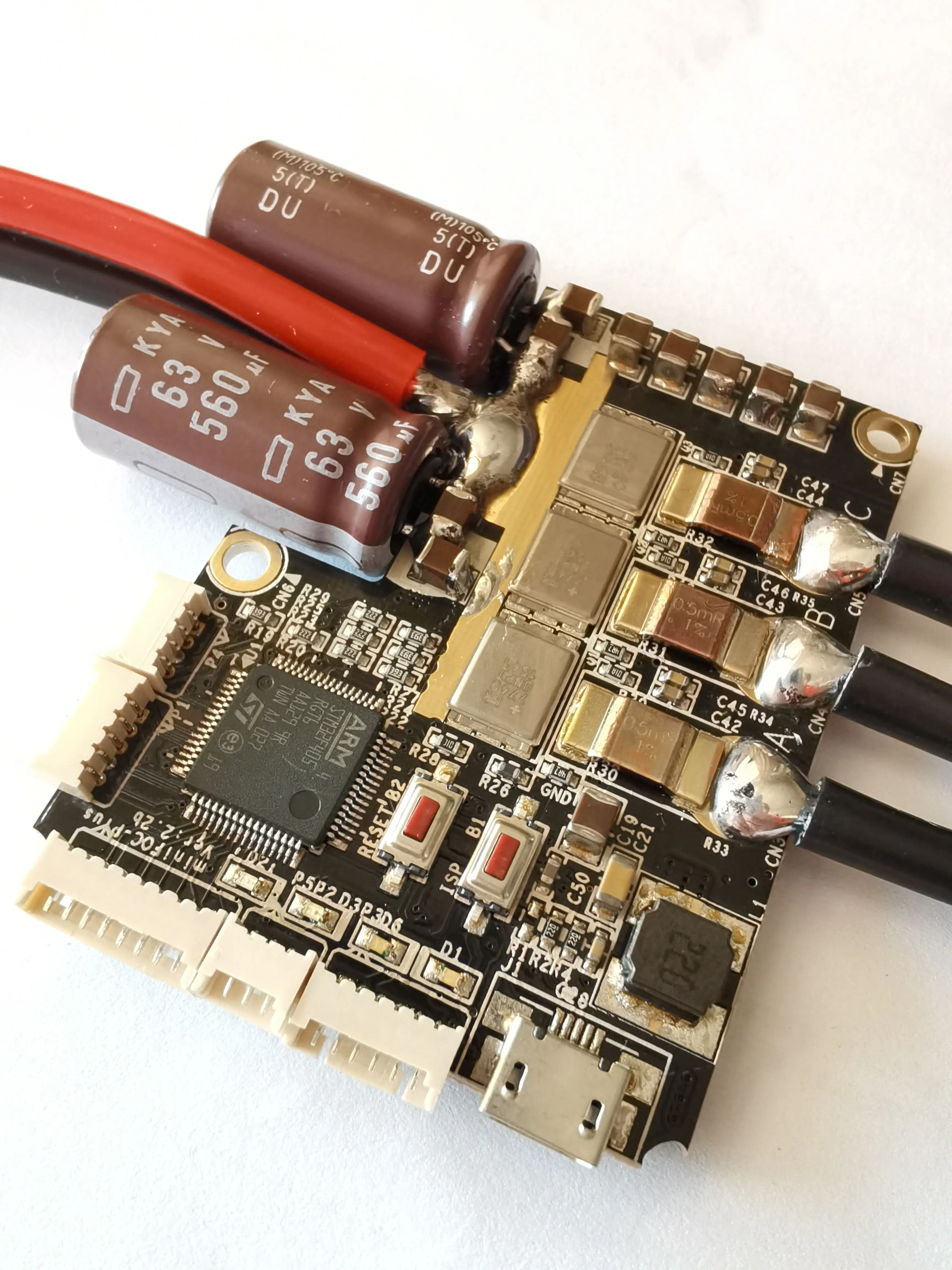 VESC6 DirectFET Technology Electric Skateboard Benjamin ESC Good Heat Dissipation of Components
VESC6 DirectFET Technology Electric Skateboard Benjamin ESC Good Heat Dissipation of Components