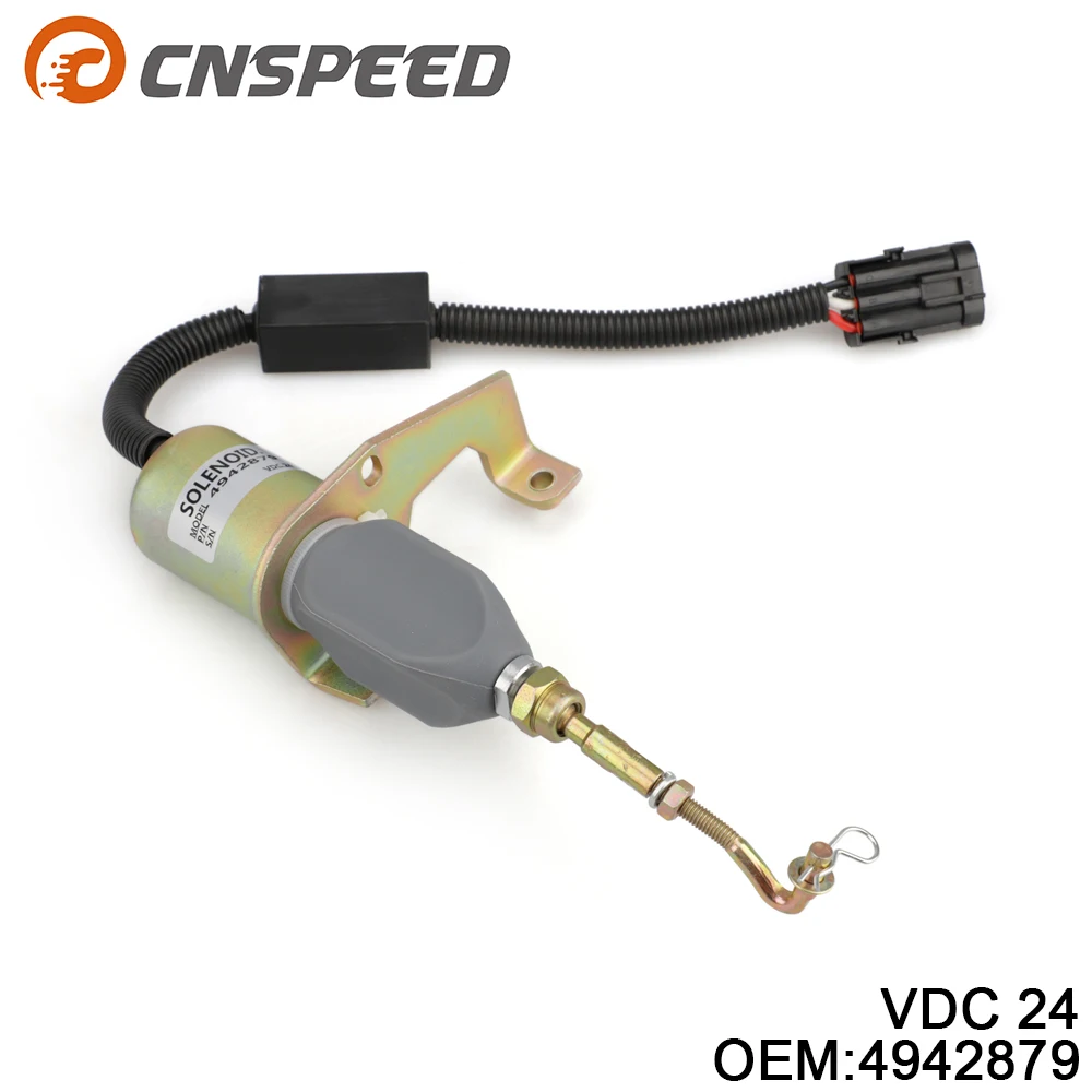 24 Volt Fuel Shutoff Solenoid for Cummins 6BT 6BTA 5.9L 4BT 4BTA 5295567 4942879
24 Volt Fuel Shutoff Solenoid for Cummins 6BT 6BTA 5.9L 4BT 4BTA 5295567 4942879