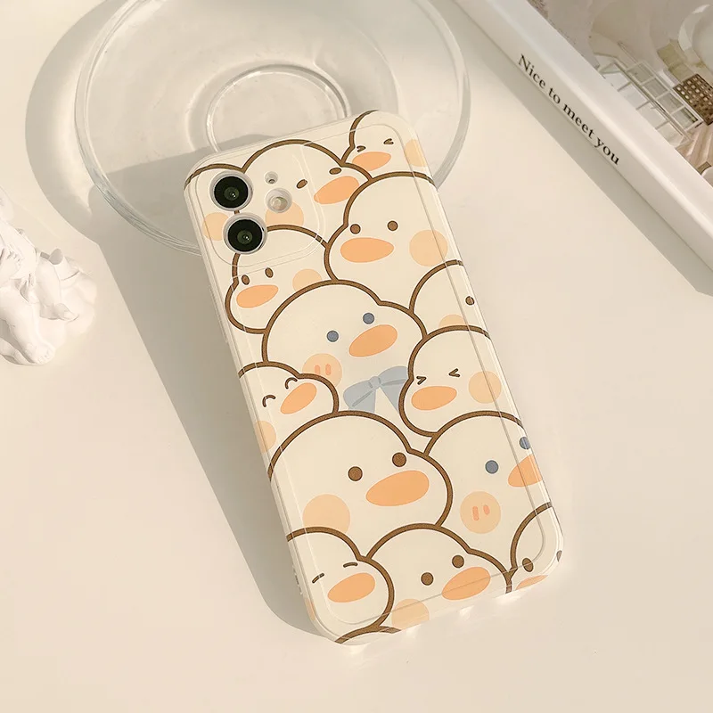 Cute Cartoon Animal Duck Case Cover For iPhone 12 12min 12Pro 12ProMax 11 11Pro 11ProMax SE2020 X XS XSMAX XR 7 8 7Plus 8Plus
Cute Cartoon Animal Duck Case Cover For iPhone 12 12min 12Pro 12ProMax 11 11Pro 11ProMax SE2020 X XS XSMAX XR 7 8 7Plus 8Plus