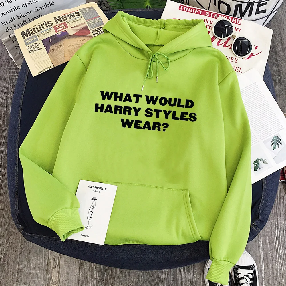 What Would Love Wear Sweatshirt Long Sleeve Women Letter Pullovers Love Clothing Aesthetic Plus Hoodies