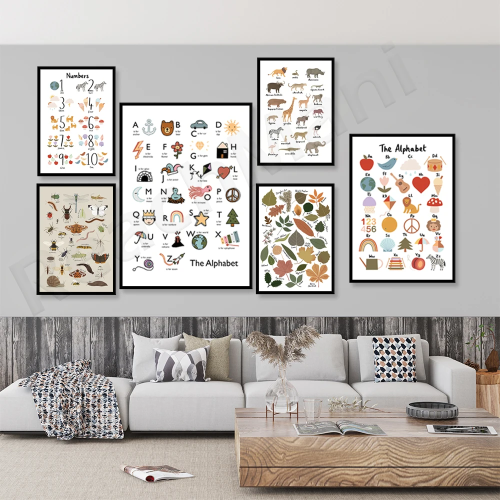 Children's prints, number alphabet, wildflowers, fruits, wild animal diagrams, rainbow nursery decoration nursery gift poster
Children's prints, number alphabet, wildflowers, fruits, wild animal diagrams, rainbow nursery decoration nursery gift poster