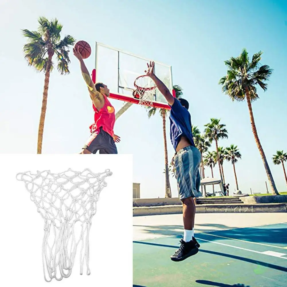 White Standard Game Basketball Net Can Replacement Sale Nylon Mesh Hoop G9B0 Goal Nylon Durable Hot Rugged O0D1
White Standard Game Basketball Net Can Replacement Sale Nylon Mesh Hoop G9B0 Goal Nylon Durable Hot Rugged O0D1